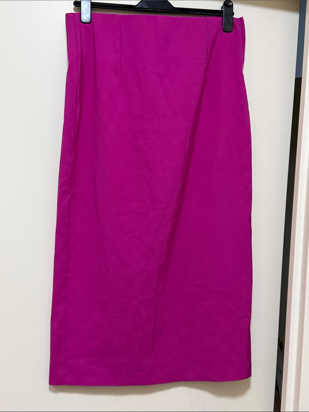 XOXO Magenta Midi Pencil Skirt